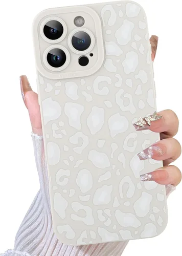 Vista 59 de TEAUGHT Compatible con iPhone 11 Funda con patrón lindo estampado de leopardo negro guepardo + protector de pantalla a prueba de golpes, funda