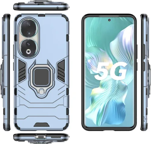 Vista 20 de Funda para Xiaomi Redmi Note 12S 4G Caso,Soporte de montaje magnético para coche Funda Shell para Xiaomi Redmi Note 12S 4G Caso Azul