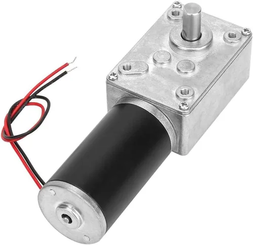 DC alta velocidad de torsión reduce motor eléctrico reversible motor de engranaje 0.315 in eje (12V 10RPM)