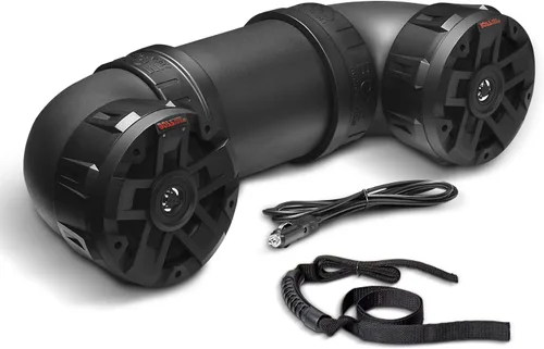 Vista 7 de BOSS Audio Systems UTV4B ATV UTV Sistema de sonido resistente a la intemperie, altavoces de 4 pulgadas, tweeters de 1 pulgada, amplificador