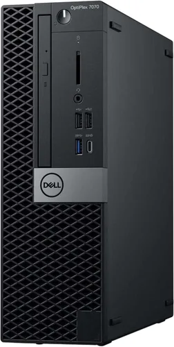 Vista 3 de Dell Computadora de escritorio Optiplex 7070 Hexa Core Intel i5 (3.2) 8 GB DDR4 RAM 250 GB SSD estado sólido Windows 11 Professional PC