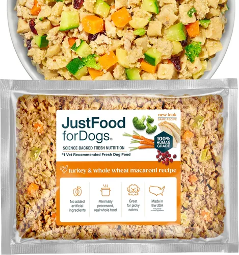 Vista 12 de JustFoodForDogs Comida Congelada Fresca para Perros, Comida Completa o Complemento, Receta de Carne de Res y Papa Russet de Grado Humano, 18 oz