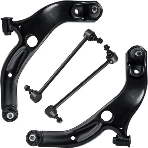 Vista 58 de Detroit Axle - Kit de suspensión frontal de 4 piezas para Chevrolet Aveo5 Aveo Pontiac G3 Wave Wave5 Suzuki Swift+, 2 brazos de control inferiores