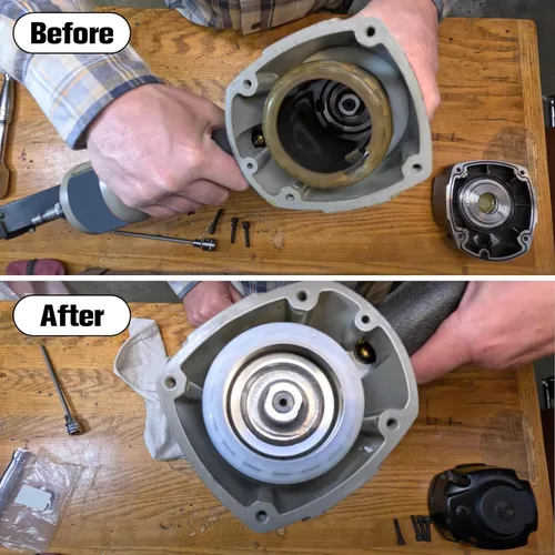 Vista 3 de 910767 Collar de clavador para Porter Cable Frame Nail Gun Porter Cable Clavadora de aire Material PU Modelos aplicables FC350A FM350A FR350A