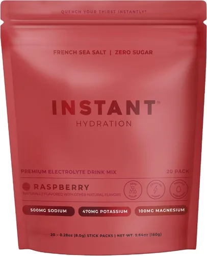 Vista 20 de Instant Hydration Paquetes de Polvo de Electrolitos - Mezcla de Bebida de Electrolitos Paloma - Sin Azúcar - Keto, Vegano, Sin Gluten, Sin OMG