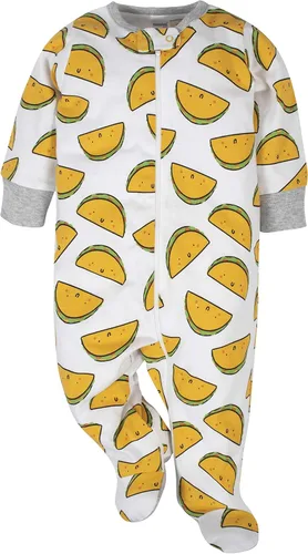 Vista 2 de Onesies Brand baby-boys 4-pack Sleep 'N Play Footies