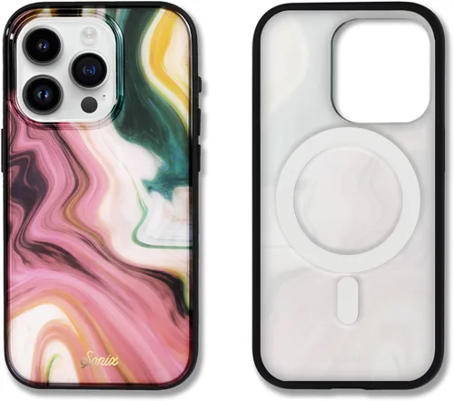 Vista 49 de Sonix Funda para iPhone 15 Pro Compatible con MagSafe Probada contra caídas de 10 pies Transparente