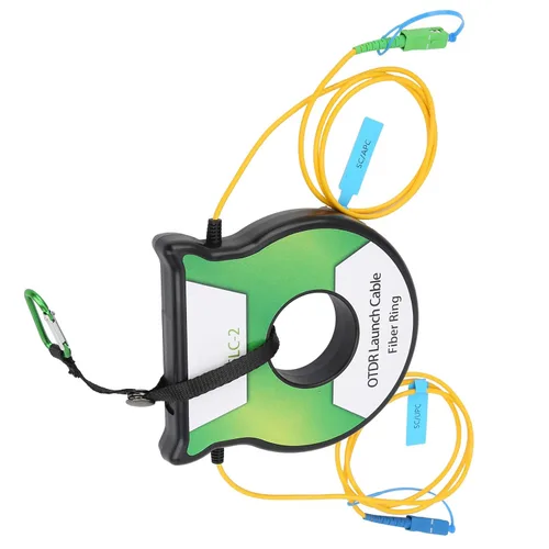 Vista 7 de Eujgoov 9/125um 0.6 mi OTDR cable de lanzamiento de fibra óptica que tiene con estricto control de calidad para el conector SC/APC?SC