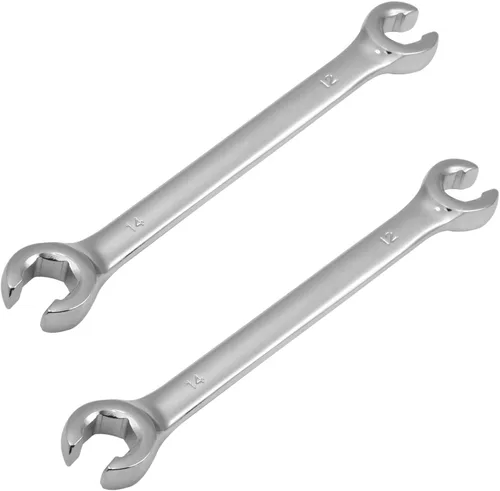 Vista 10 de Utoolmart Llave de tuerca acampanada, 0.236 in x 0.315 in métrica doble extremo abierto, 2 piezas