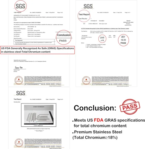 Vista 3 de StrawExpert Juego de 16 popotes reutilizables de acero inoxidable con estuche de viaje, cepillo de limpieza, puntas de silicona, pajitas de metal