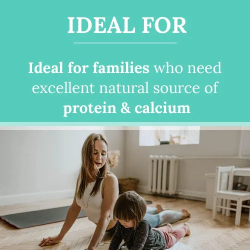 Vista 4 de Hi Well Premium Nueva Zelanda Proteína en Polvo con Leche de Cabra 14.82 oz