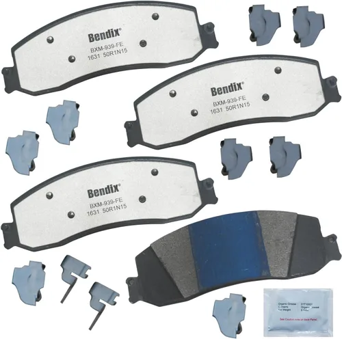 Vista 48 de Pastillas de freno Bendix Fleet Metlok MKD52FM para Apollo, Centurion, Century, Chasis Comercial, Electra, Estate Wagon, GS, 50, 400, 455, LeSabre