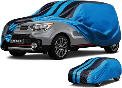 Vista 29 de Kaugung - Funda para auto impermeable de ajuste personalizado para Ford Mustang (1993-2025), cubierta exterior completa para automóviles, ligera