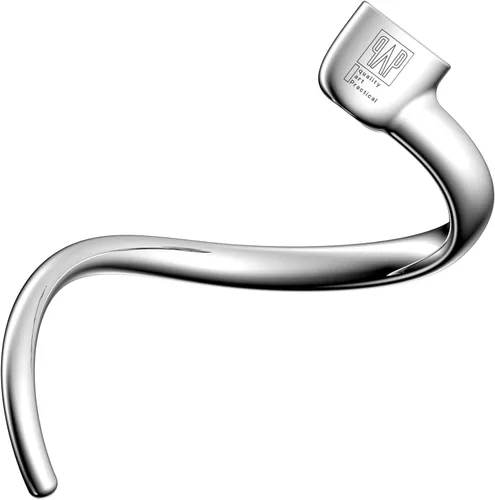 Vista 12 de KitchenAid - Gancho para masa en espiral de 3.5 cuartos de galón de capacidad, accesorios de acero inoxidable pulido 18/8, sin revestimiento, apto