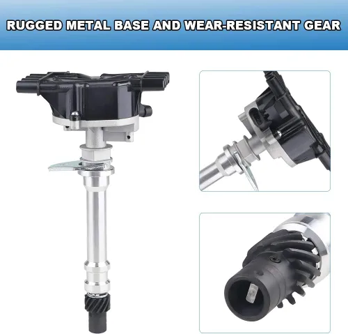Vista 4 de JDMON Compatible con distribuidor de encendido Chevy GMC C1500 C2500 C3500 K1500 K2500 K3500 Tahoe Yukon Small Block V8 5.0L 5.7L1996-2002