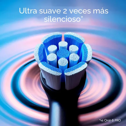Vista 6 de Oral-B Cepillo de dientes eléctrico recargable, iO Limited Simple Clean, 3 modos de limpieza, sensor de presión automático para proteger las encías