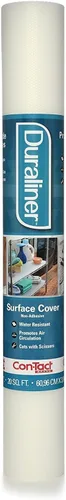 Vista 11 de Con-Tact Brand Duraliner - Forro para estantes, forro no adhesivo y multiuso para cajones, hecho de vinilo, forro impermeable, 24" x 10', acanalado