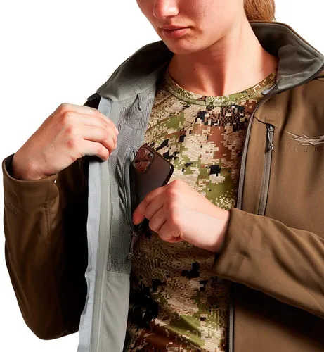 Vista 6 de SITKA Gear Chaqueta de caza a prueba de viento Jetstream para mujer
