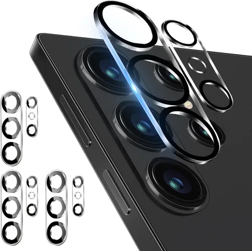 Vista 12 de Paquete de 3 protectores de lente de cámara para Samsung Galaxy A17, protector de cámara de vidrio templado, cubierta trasera de lente ultra HD