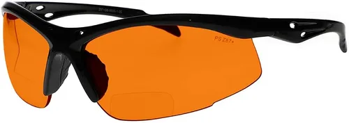 Gafas de seguridad bifocales SB-9000 con lentes naranjas