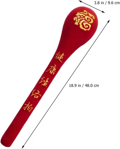 Vista 6 de Beavorty Shot Active Hammer Massaging Stick para masajeador de espalda, martillo de bola, herramienta de reflexología de algodón, bola de rodillo