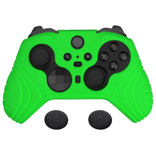 Vista 17 de PlayVital Samurai Edition Anti Slip Silicone Case Cover for Xbox Elite Wireless Controller Series 2 Core, Ergonomic Soft Rubber Skin Protector for