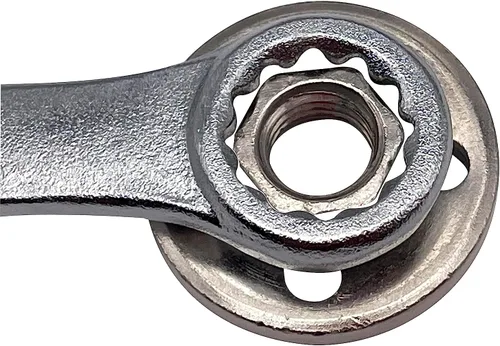 Vista 2 de La placa de prensado superior y la llave de la amoladora angular tipo 100, no están atascados, son fáciles de desmontar, y son sólidos y duraderos.