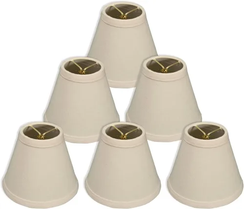 Vista 38 de Royal Designs, Inc. Lámpara de araña de tapa dura Empire Basic Shade CS-984-5AGL, oro antiguo, 3 x 5 x 4,5