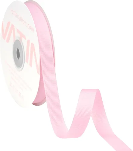 Vista 138 de VATIN Cinta de Grogrén Negra, 1-1/2" x 50 Yardas Continuas, Cinta de Grogrén de Poliéster Negra, Usar para Lazos de Bricolaje, Accesorios