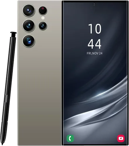 Teléfonos celulares desbloqueados S24U, bolígrafo integrado, pantalla HD 6.82 8+256 GB, Android 14 6800mAh batería de larga duración 5G, doble
