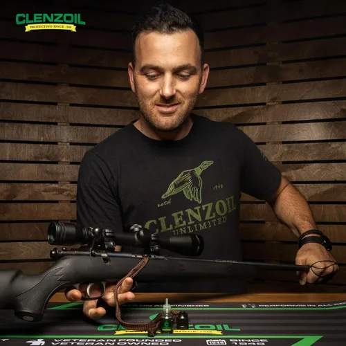 Vista 7 de CLENZOIL Field & Range Cobra Bore Cleaner Gun Barrel Cleaning Tool Brass Brush Embedded in Cotton Bore Rope