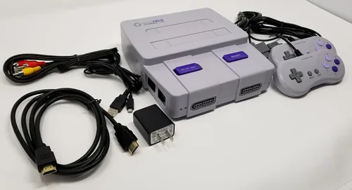 Vista 2 de Super HD-2 compatible with Super NES and NES games HDMI Output No Games Included