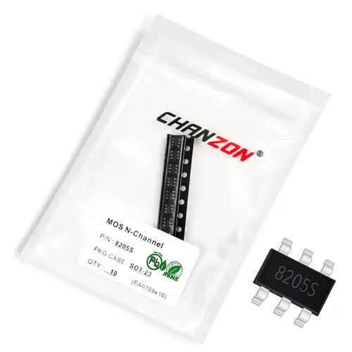 Vista 72 de Chanzon 2N60 TO-220AB NMOS MOS N-Channel Power MOSFET Transistor, alto voltaje y corriente nominal, (paquete de 10 unidades)