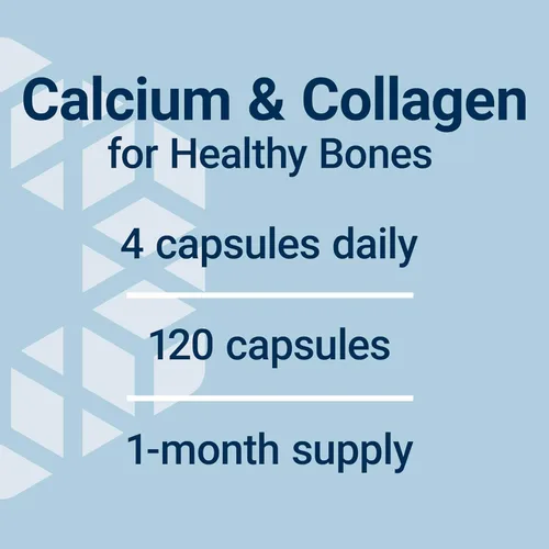 Vista 4 de Life Extension Bone Strength Collagen Formula, Calcium Collagen chelate, Calcium fructoborate, Vitamin D3, Magnesium Citrate, Silicon, Boron