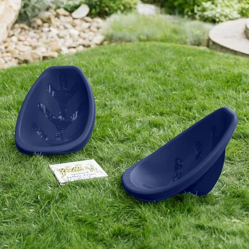 Vista 21 de ECR4Kids Leaf Asiento de suelo, silla mecedora, morado, 6 piezas