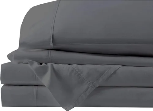 Mattress-Homes Giza Sheets - Sábanas de algodón Giza de 600 hilos, tamaño individual, sábanas de algodón egipcio Giza, sábanas de algodón egipcio de