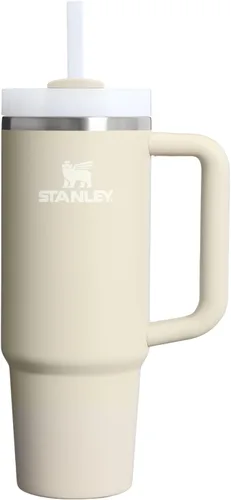 Vista 248 de STANLEY Quencher H2.0 - Vaso con mango y popote de 14 oz Tapa de 3 posiciones Flowstate Compatible con portavasos para viajes Vaso de acero