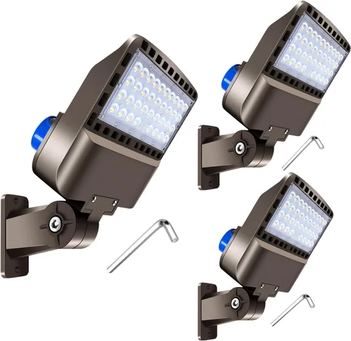 Vista 23 de 150W LED Parking lot Light, 22500LM 5000K Dusk to Dawn Wall Mount