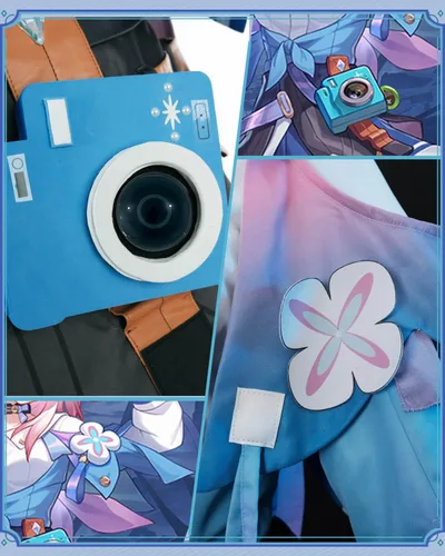 Vista 5 de Nuoqi Venti Cosplay Raiden Shogun Cosplay Yae Miko Cosplay Genshin Impact Cosplay Disfraces