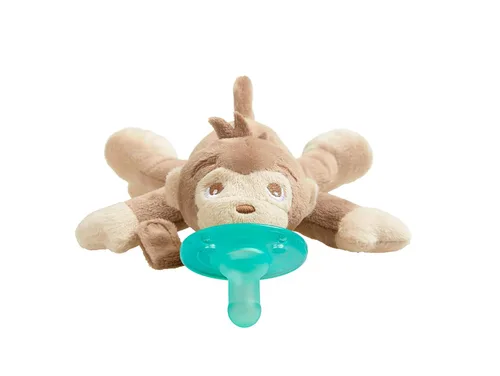 Vista 21 de Philips AVENT Soothie Snuggle Portachupetes con Chupete Desmontable, 0m+, Elefante, SCF347/03- 1 Unidad (Paquete de 1)