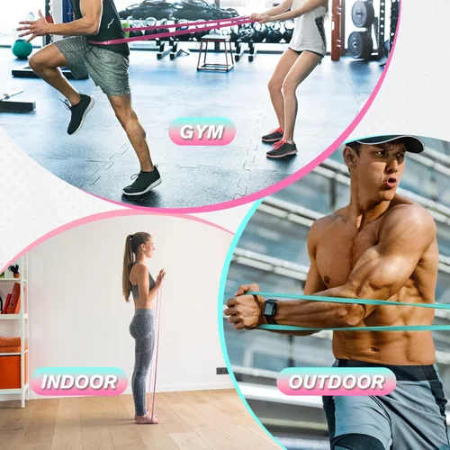 Vista 7 de RitFit Pull Up Assist Band - Premium Resistance Band for Pull Up Assistance, Resistance Training, Body Stretching, Powerlifting, Mobility Training