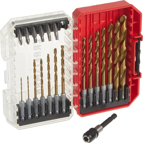 CRAFTSMAN Juego de brocas/destornilladores, recubierto de nitruro de titanio, 21 piezas (CMAM3211)