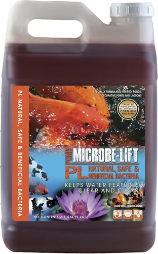 Vista 7 de Eco Labs 971047 10PLG4. Microbe Lift, líquido que reduce bacterias y crea un ambiente agradable para los peces. Un galón.