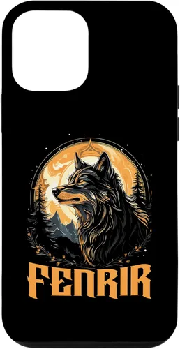 Vista 12 de iPhone 14 Fenrir Wolf Viking Scandinavian Pride Norsemen Odins Wolf Case