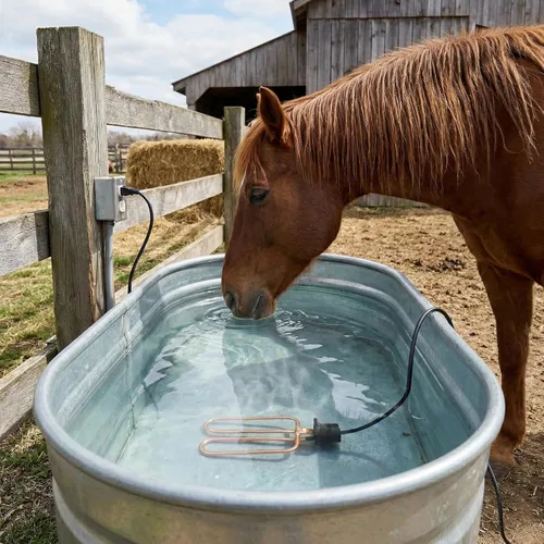 Vista 4 de Tapón de drenaje anticongelante para depósitos, de Farm Innovators, modelo DPH-15, 1,500 W