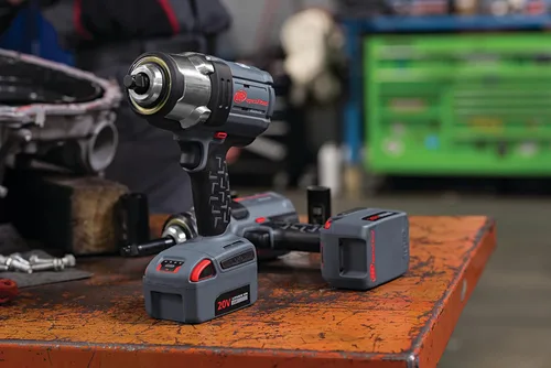 Vista 8 de Ingersoll Rand W7152 Llave de impacto inalámbrica de 1/2 pulgada de alto par de 20 V, par de arranque de tuercas de 1500 pies-libras