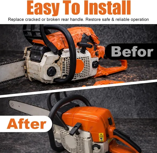 Vista 4 de Piezas de mango trasero MS290 𝗨𝗽𝗴𝗿𝗮𝗱𝗲𝗱 Compatibles con piezas de motosierra STIHLL 029 034 036 039 MS290 MS390#1127 790 1001 - Mango trasero