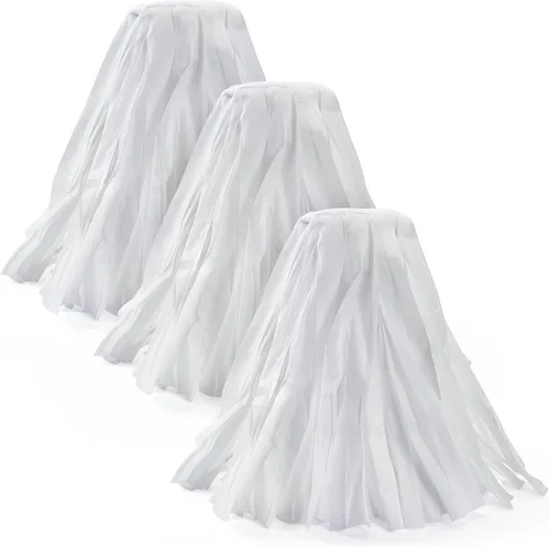 Vista 13 de Matthew Cleaning - Paquete de 3 trapeadores de algodón de 16 onzas, cuerda abierta de algodón, recambios de cuerda resistente, mezcla universal