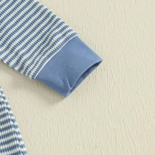 Vista 6 de Kuriozud Ropa para Recién Nacido Bebé Unisex Niño Niña Mameluco con Botones Mono Conjunto Básico de Una Pieza