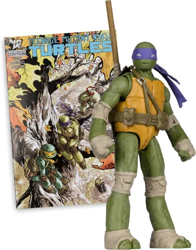 Vista 2 de McFarlane Toys -Teenage Mutant Ninja Turtles (Page Punchers) Donatello - Figura de acción de 5 pulgadas con cómic